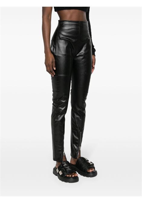 Black high-waist Dirst trousers - women RICK OWENS | RP01D2358SCT09